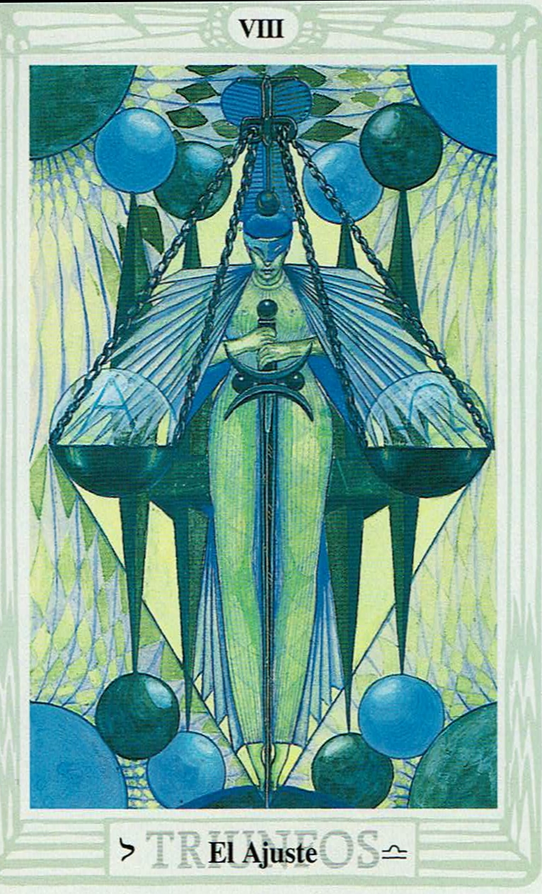 El Ajuste Aleister Crowley Tarot Thoth